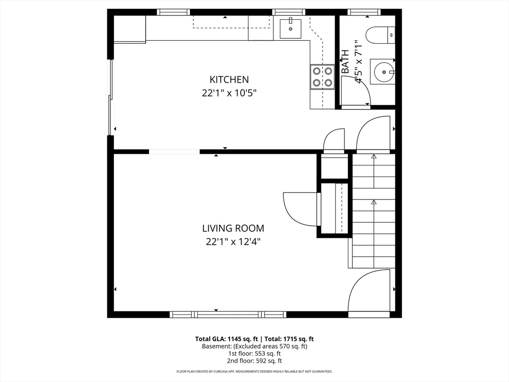3 bed, 1 bath apartment for rent at 1328 East St Unit 0, Mansfield — photo 24 of 30