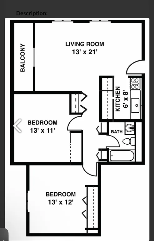 2 bed, 1 bath apartment for rent at 133 Park St Unit 1403, Coolidge Corner — photo 13 of 25