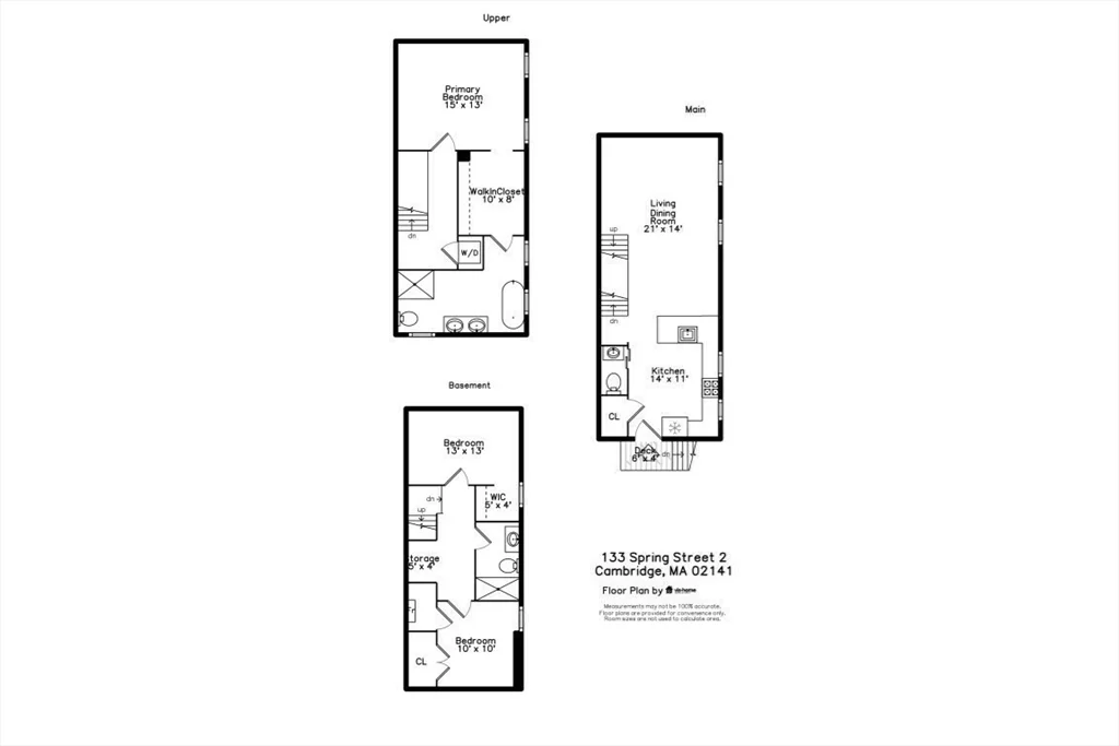 3 bed, 2 bath apartment for rent at 133 Spring St Unit 2, East Cambridge — photo 31 of 31