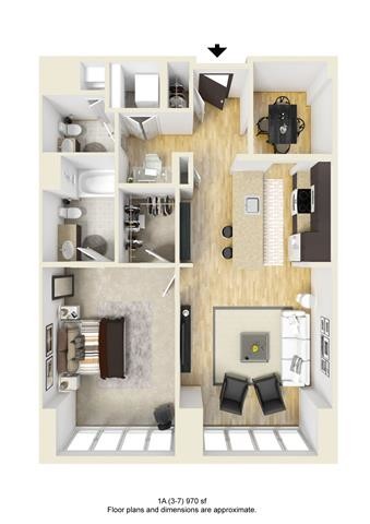 1 bed, 1.5 bath apartment for rent at 1330 Boylston St Unit 604, Fenway — photo 14 of 14