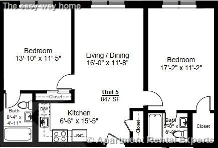 2 bed, 2 bath apartment for rent at 134 Summer St Unit 5, Malden Center — photo 15 of 15