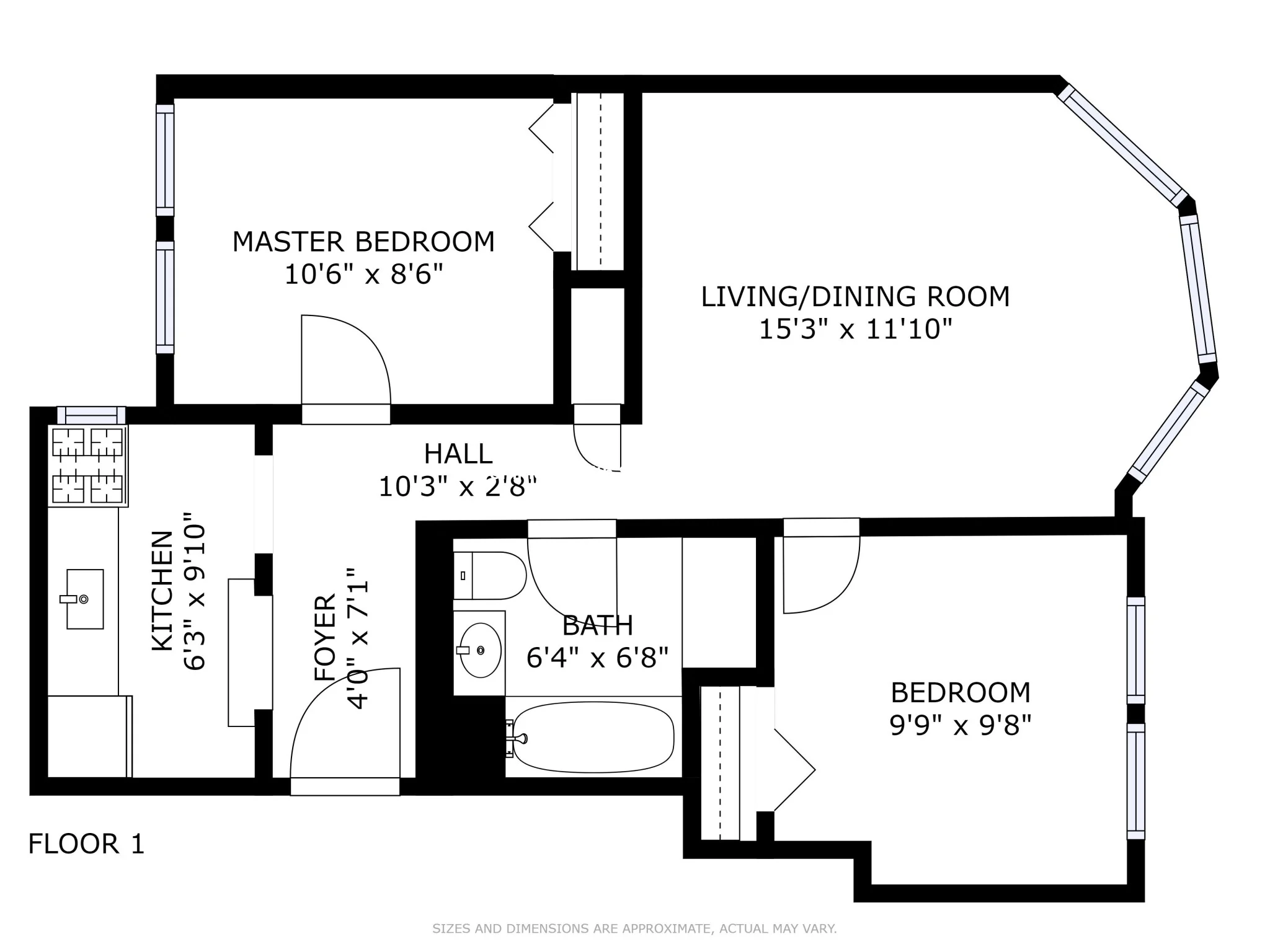 2 bed, 1 bath apartment for rent at 1340 Commonwealth Ave Unit 11, Allston — photo 17 of 19