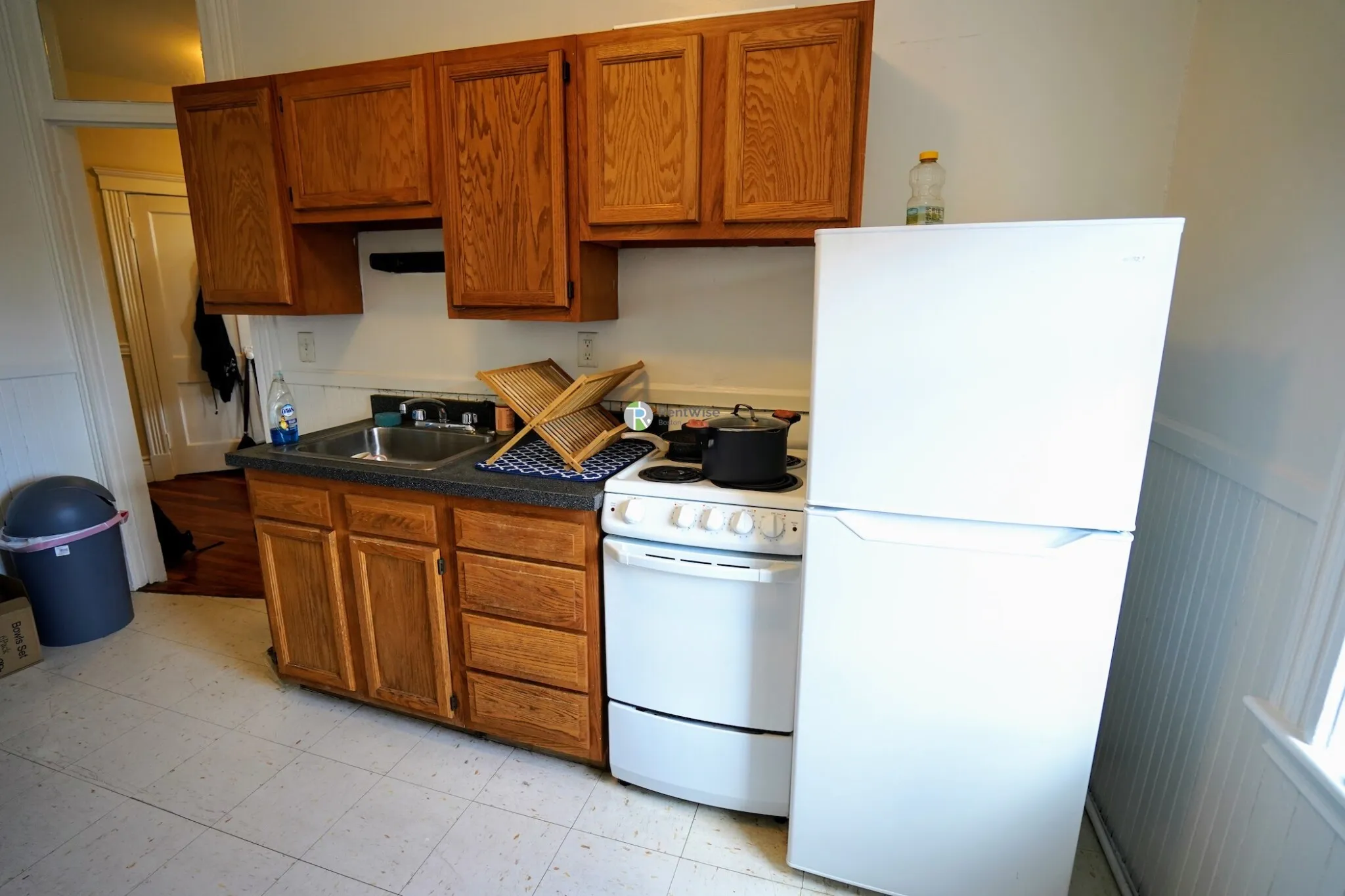 Studio bed, 1 bath apartment for rent at 1350 Commonwealth Ave Unit 16, Brighton — photo 8 of 13