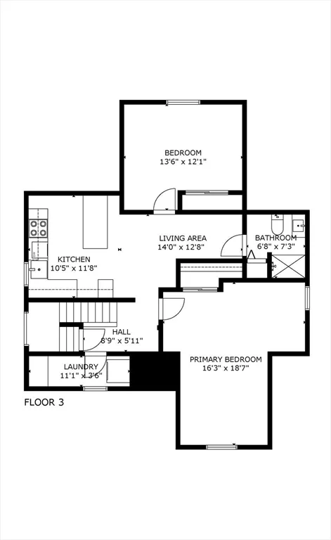 2 bed, 1 bath apartment for rent at 136 Academy Hill Rd Unit 3, Brighton — photo 10 of 10