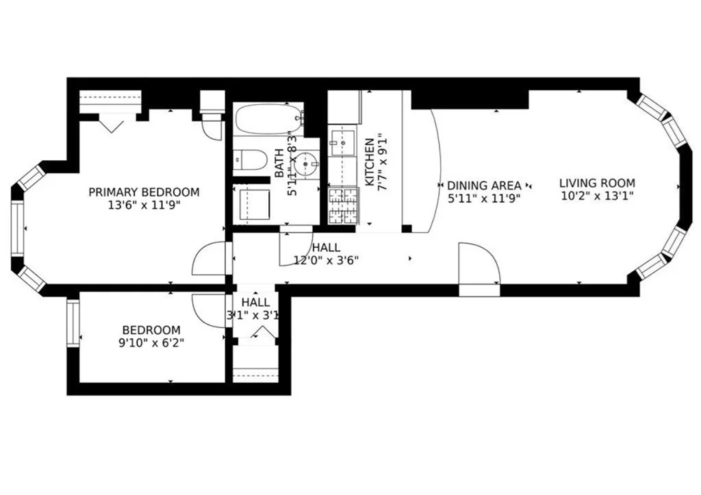 2 bed, 1 bath apartment for rent at 137 Pembroke Unit 2, South End — photo 13 of 13