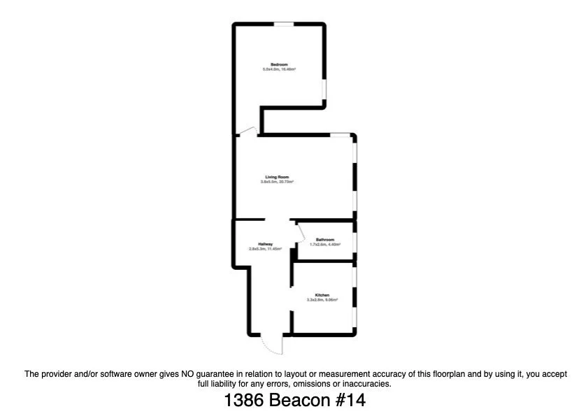 1 bed, 1 bath apartment for rent at 1386 Beacon Unit 14, Brookline — photo 7 of 7