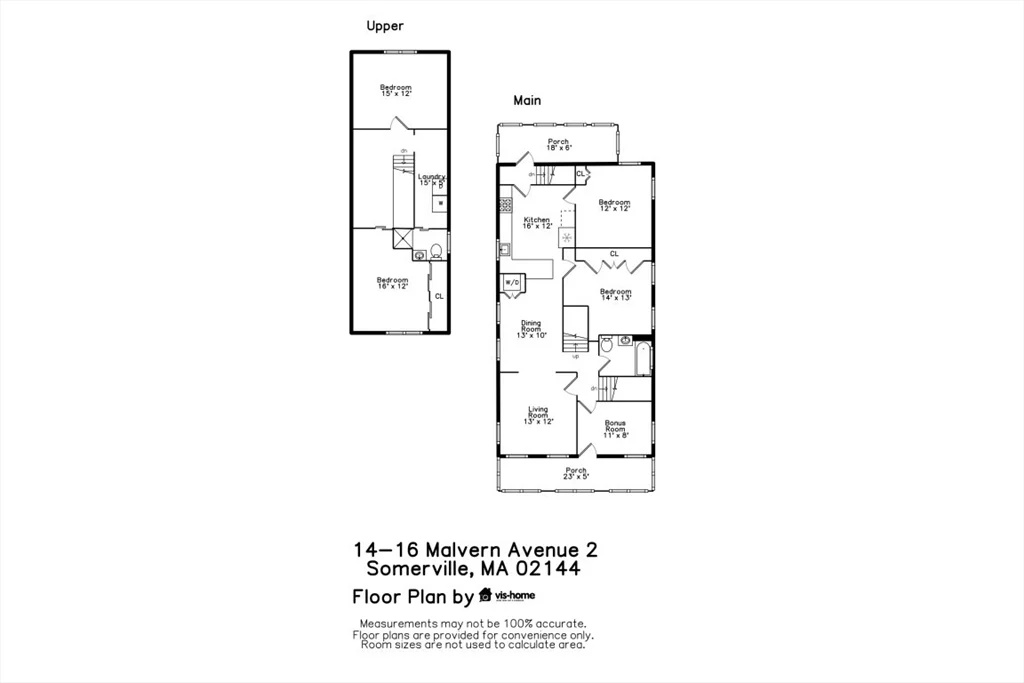4 bed, 2 bath apartment for rent at 14-16 Malvern Unit 2, Somerville — photo 26 of 27