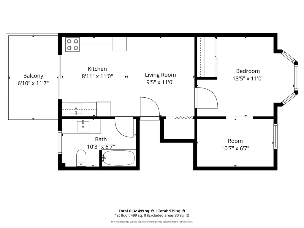 1 bed, 1 bath apartment for rent at 14 Cottage St Unit 3, East Boston — photo 13 of 13