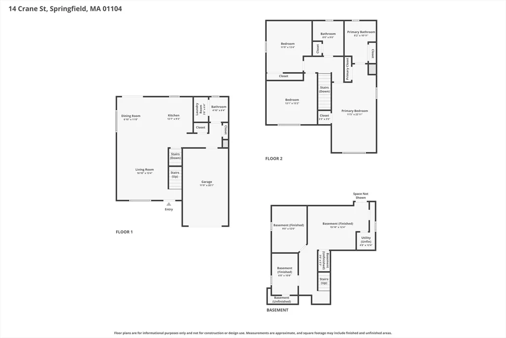 3 bed, 2 bath apartment for rent at 14 Crane St Unit 14, Springfield — photo 20 of 20