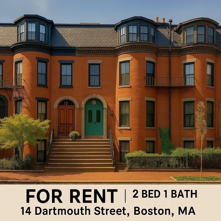 2 bed, 1 bath apartment for rent at 14 Dartmouth St Unit 2, South End — photo 2 of 30