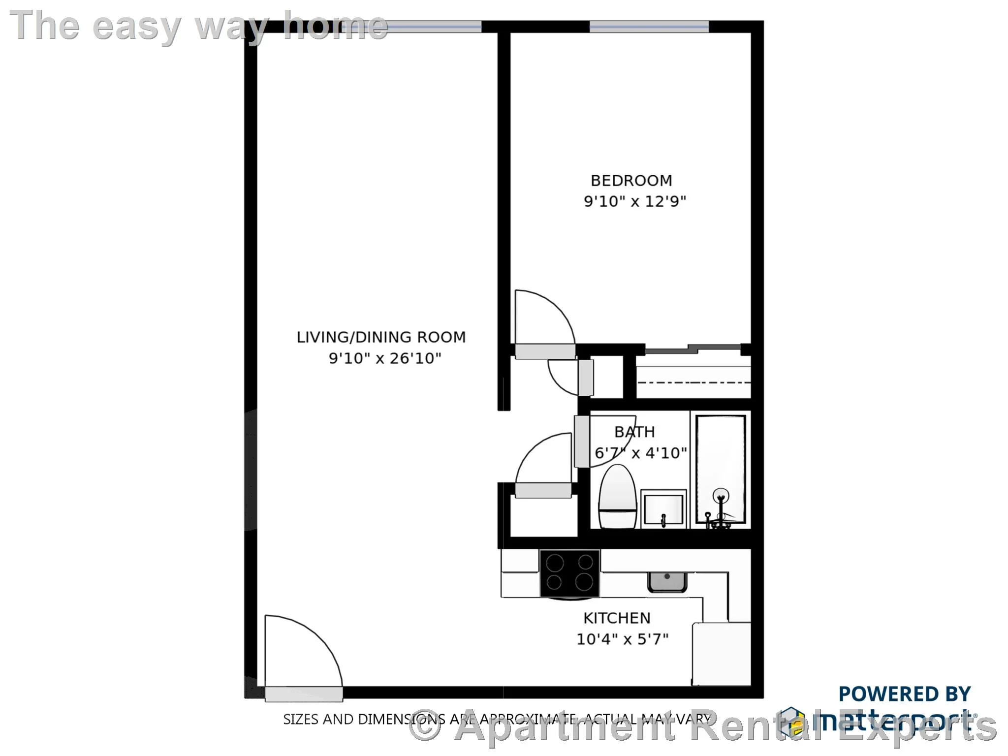 1 bed, 1 bath apartment for rent at 14 Murdock St Unit 2-5, Ball Square — photo 7 of 7