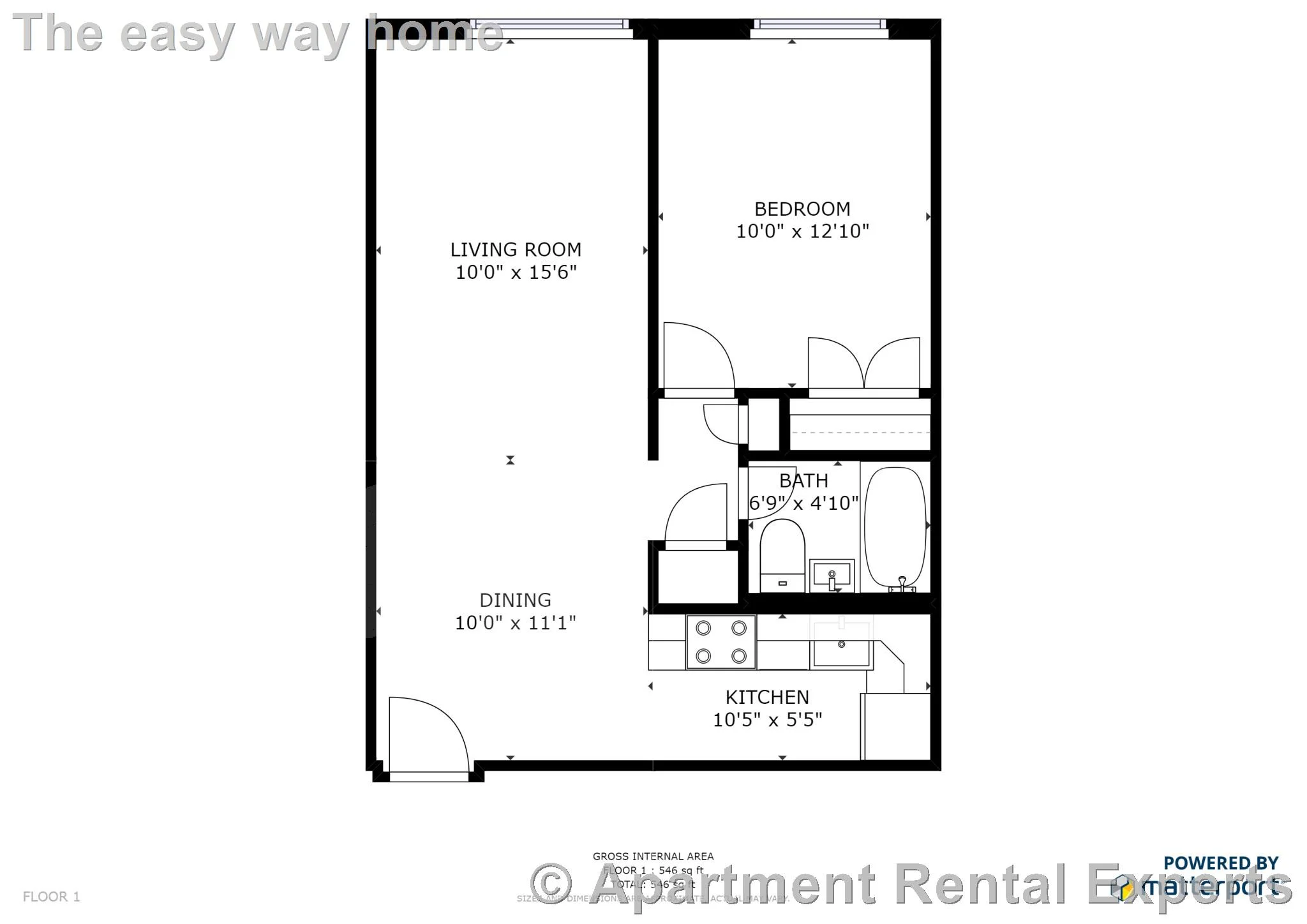 1 bed, 1 bath apartment for rent at 14 Murdock St Unit 2-8, Ball Square — photo 6 of 6