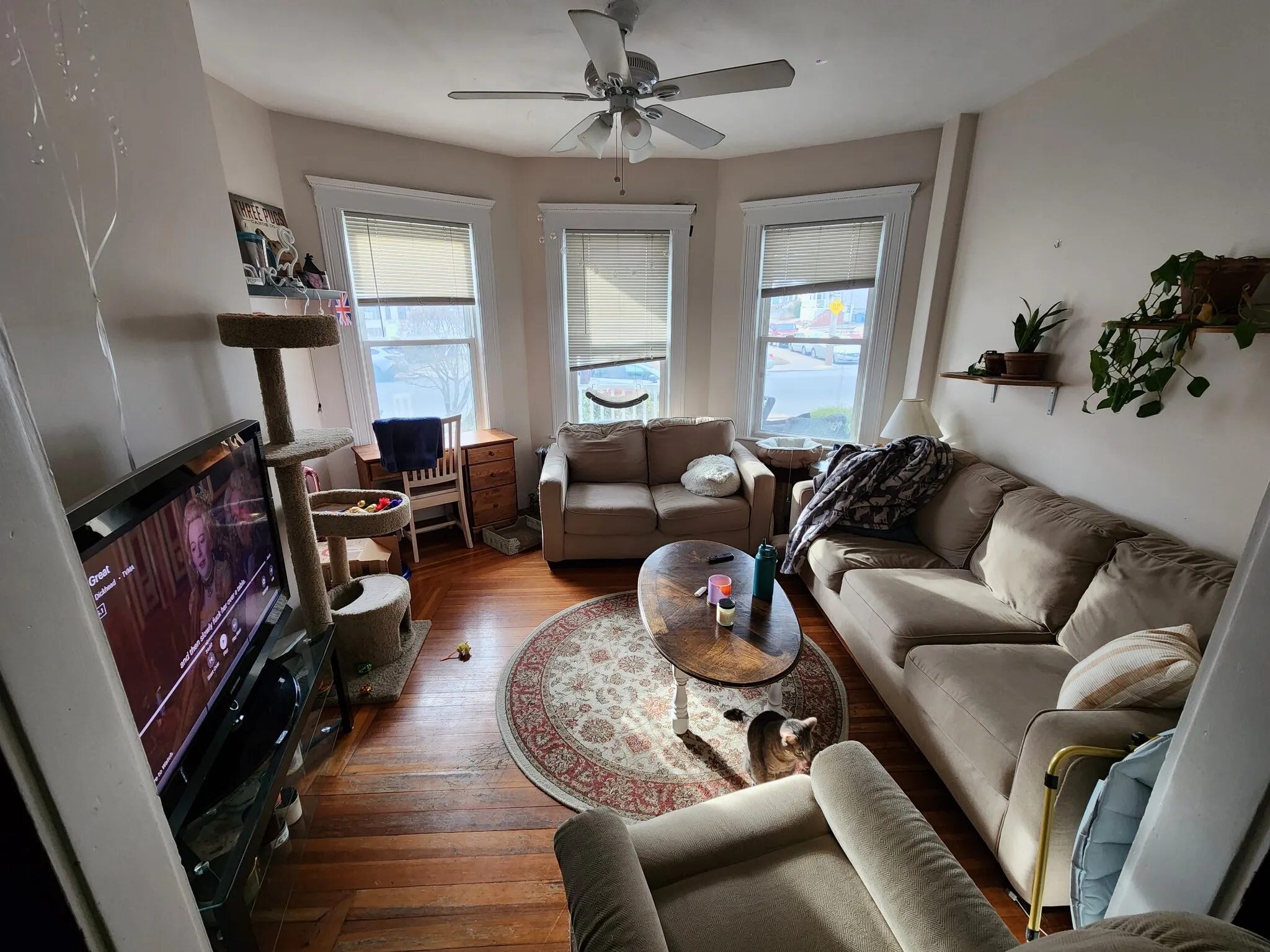 4 bed, 2 bath apartment for rent at 140 Brooks St Unit 1, Oak Square — photo 1 of 10