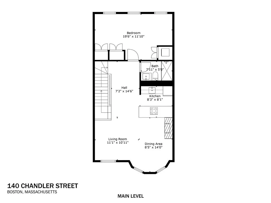 2 bed, 2 bath apartment for rent at 140 Chandler St Unit 4, South End — photo 31 of 33