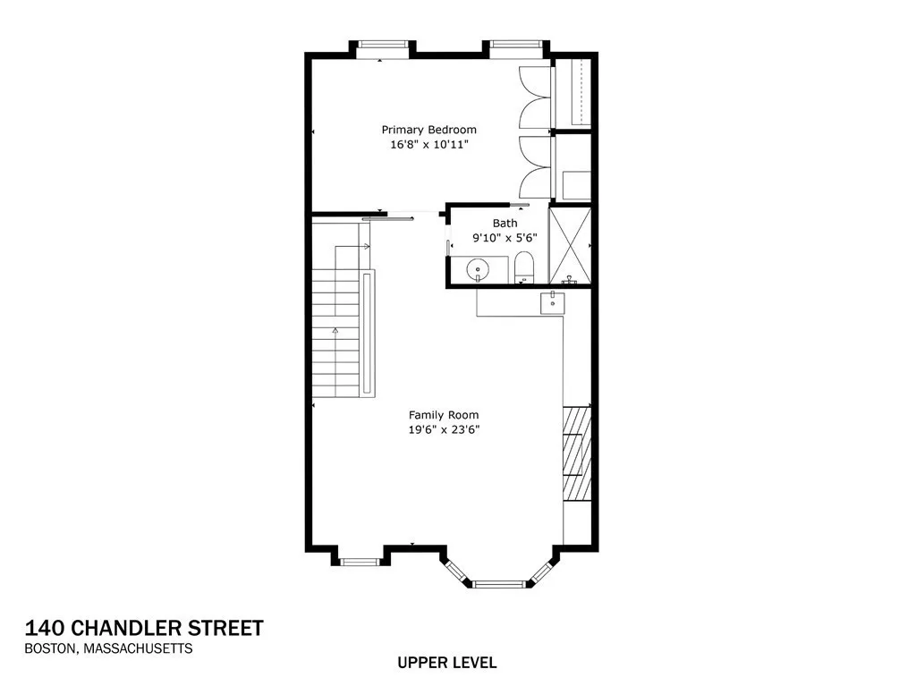 2 bed, 2 bath apartment for rent at 140 Chandler St Unit 4, South End — photo 32 of 33