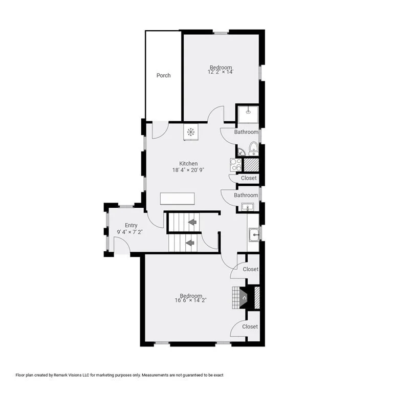 1 bed, 1 bath apartment for rent at 140 Thorndike St Unit 1, Cambridge — photo 8 of 9