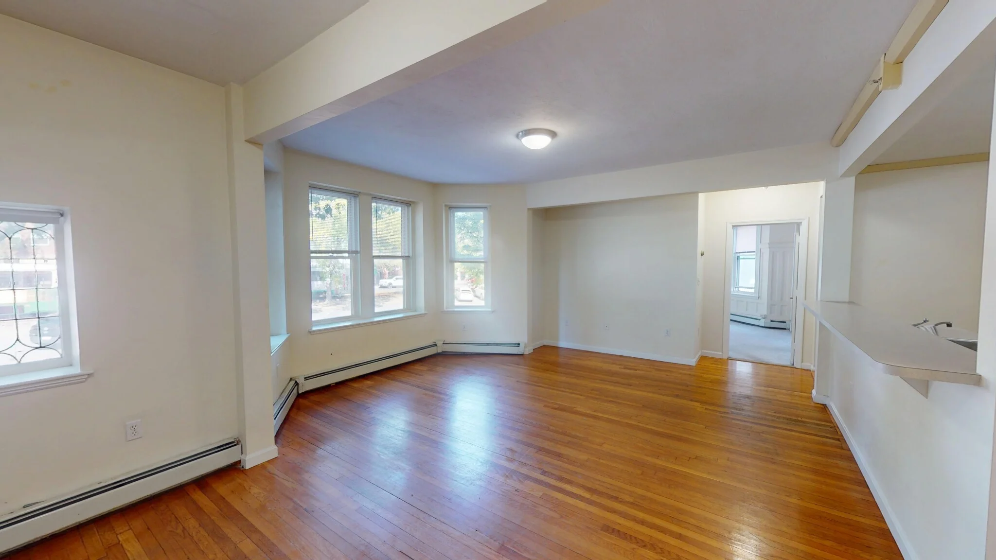 2 bed, 1 bath apartment for rent at 1405 Beacon St Unit 1, Coolidge Corner — photo 2 of 15