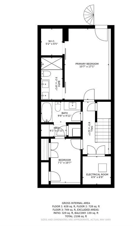 3 bed, 3 bath apartment for rent at 142 West 8th St Unit 1, South Boston — photo 17 of 17