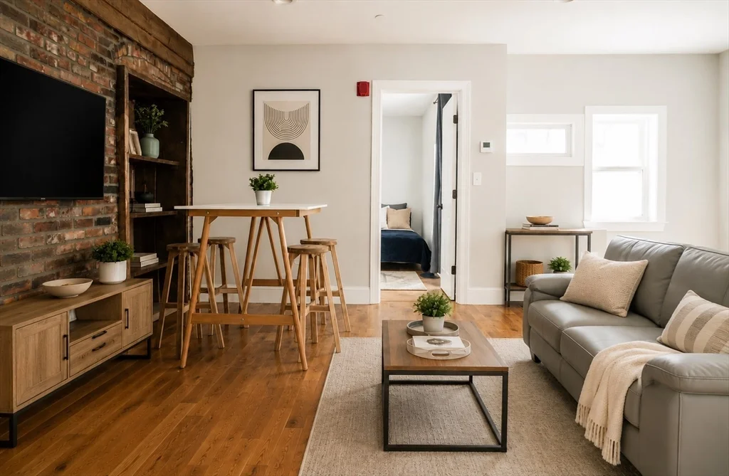 2 bed, 1 bath apartment for rent at 143 Everett St Unit 1, East Boston — photo 1 of 8