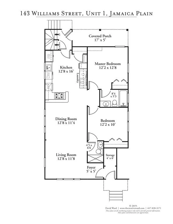 2 bed, 2 bath apartment for rent at 143 Williams St Unit 1, Jamaica Plain — photo 18 of 19
