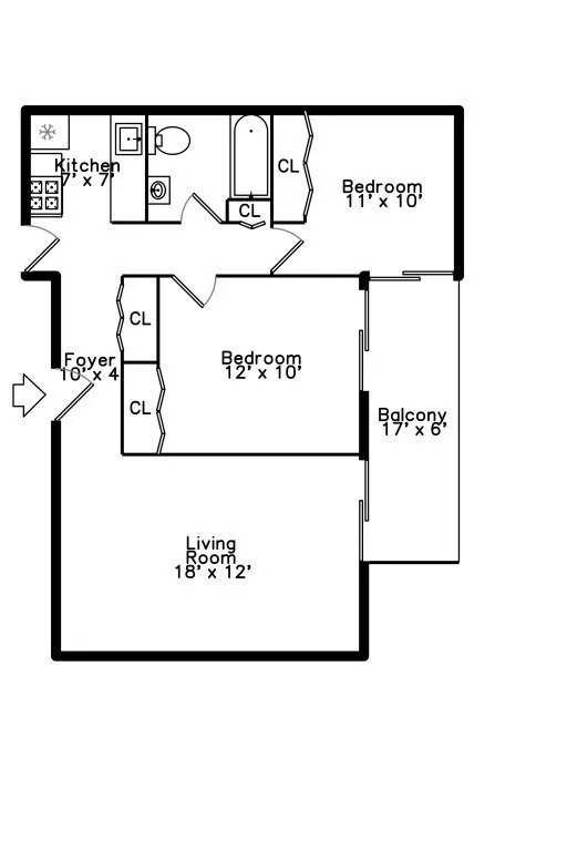 2 bed, 1 bath apartment for rent at 144 Kenrick St Unit 12, Oak Square — photo 34 of 34