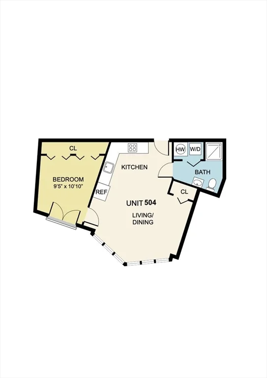1 bed, 1 bath apartment for rent at 144 Old Colony Ave Unit 504, South Boston — photo 3 of 3