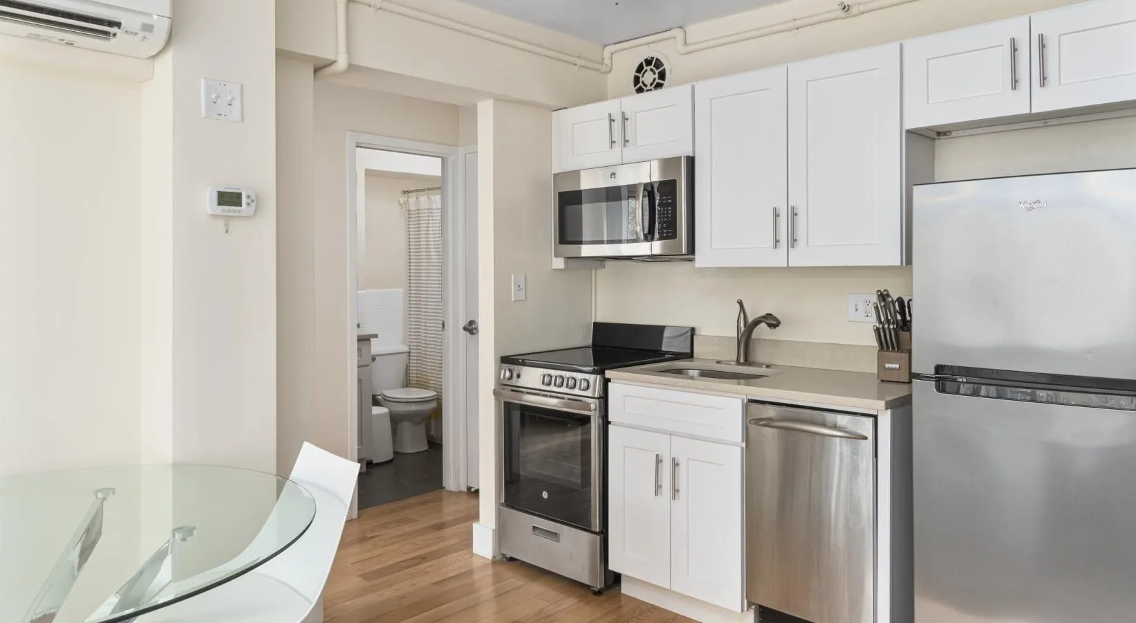 Studio bed, 1 bath apartment for rent at 1440 Beacon St Unit 109, Corey Hill — photo 8 of 14