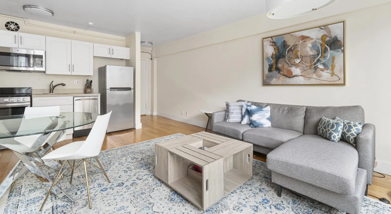 Studio bed, 1 bath apartment for rent at 1440 Beacon St Unit 109, Corey Hill — photo 1 of 14