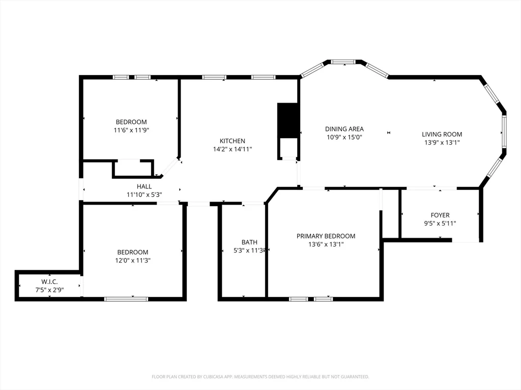 3 bed, 1 bath apartment for rent at 1442 Main St Unit 1, Webster Square — photo 29 of 30