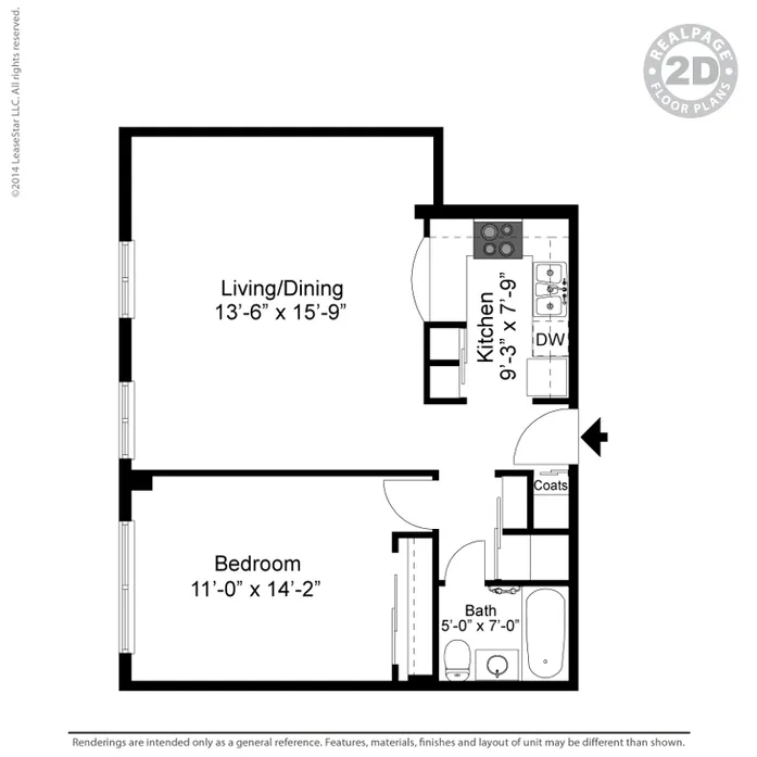 1 bed, 1 bath apartment for rent at 145 Commercial St Unit 432, North End — photo 3 of 6