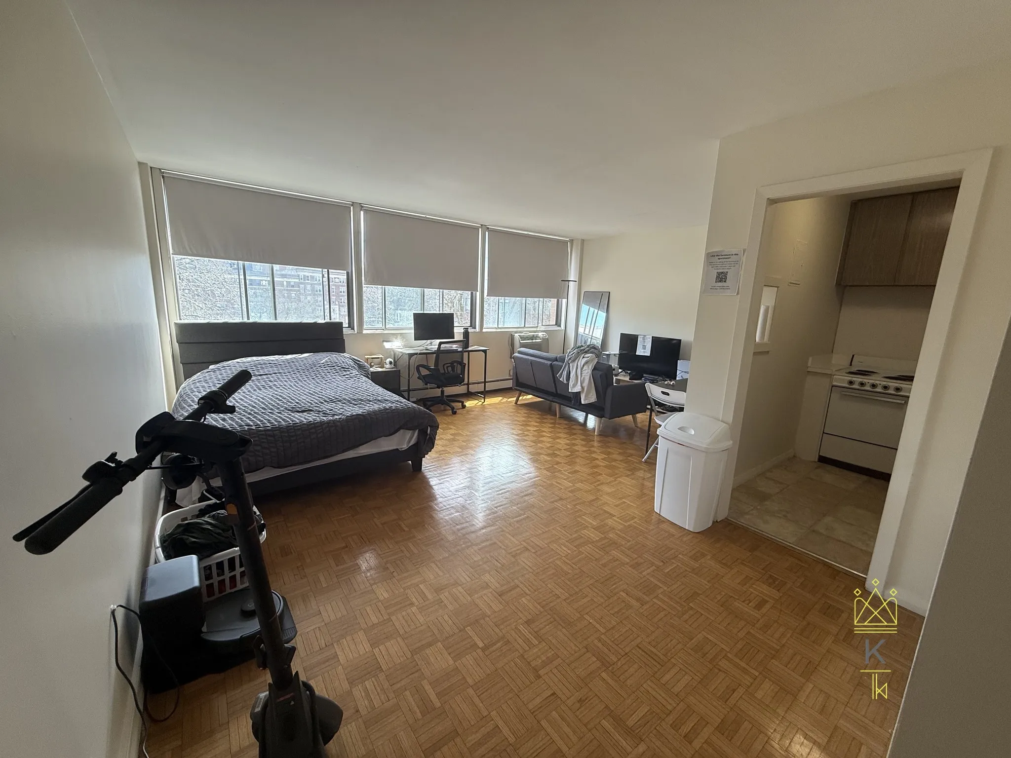 Studio bed, 1 bath apartment for rent at 1455 Commonwealth Ave Unit 514, Brighton — photo 1 of 9