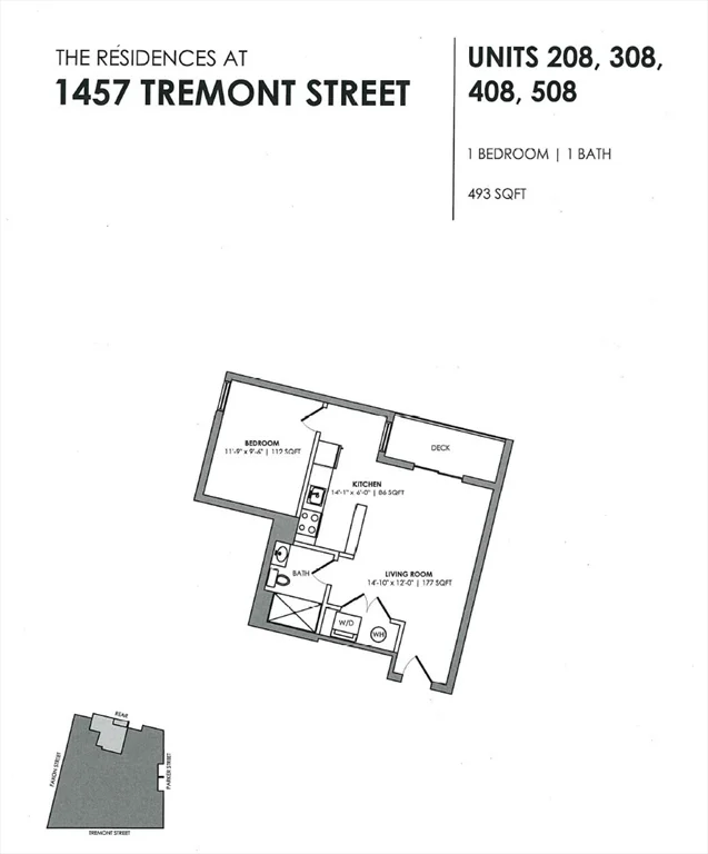 1 bed, 1 bath apartment for rent at 1457 Tremont St Unit 308, Mission Hill — photo 13 of 13