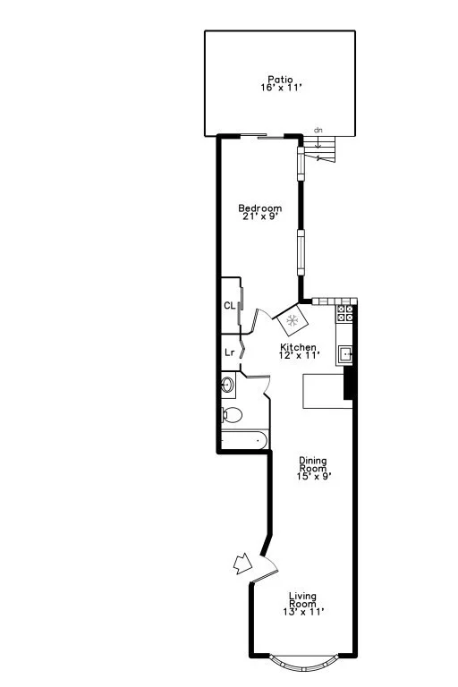 1 bed, 1 bath apartment for rent at 146 Salem St Unit 1, North End — photo 14 of 16