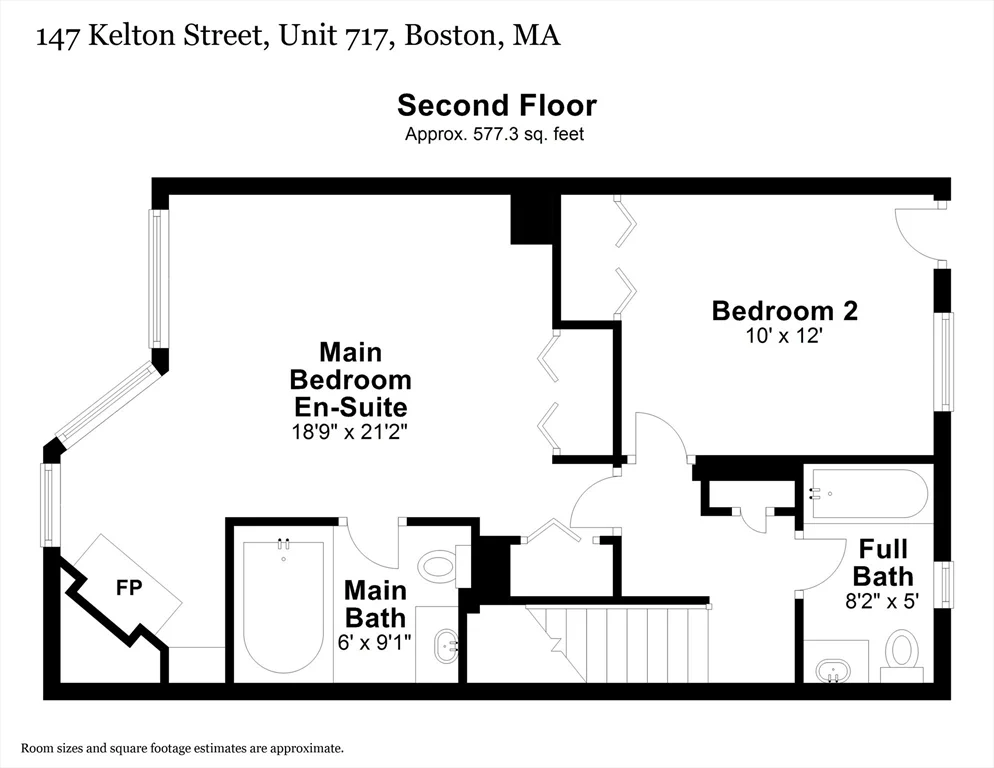 2 bed, 2 bath apartment for rent at 147 Kelton St Unit 717, Allston — photo 22 of 22