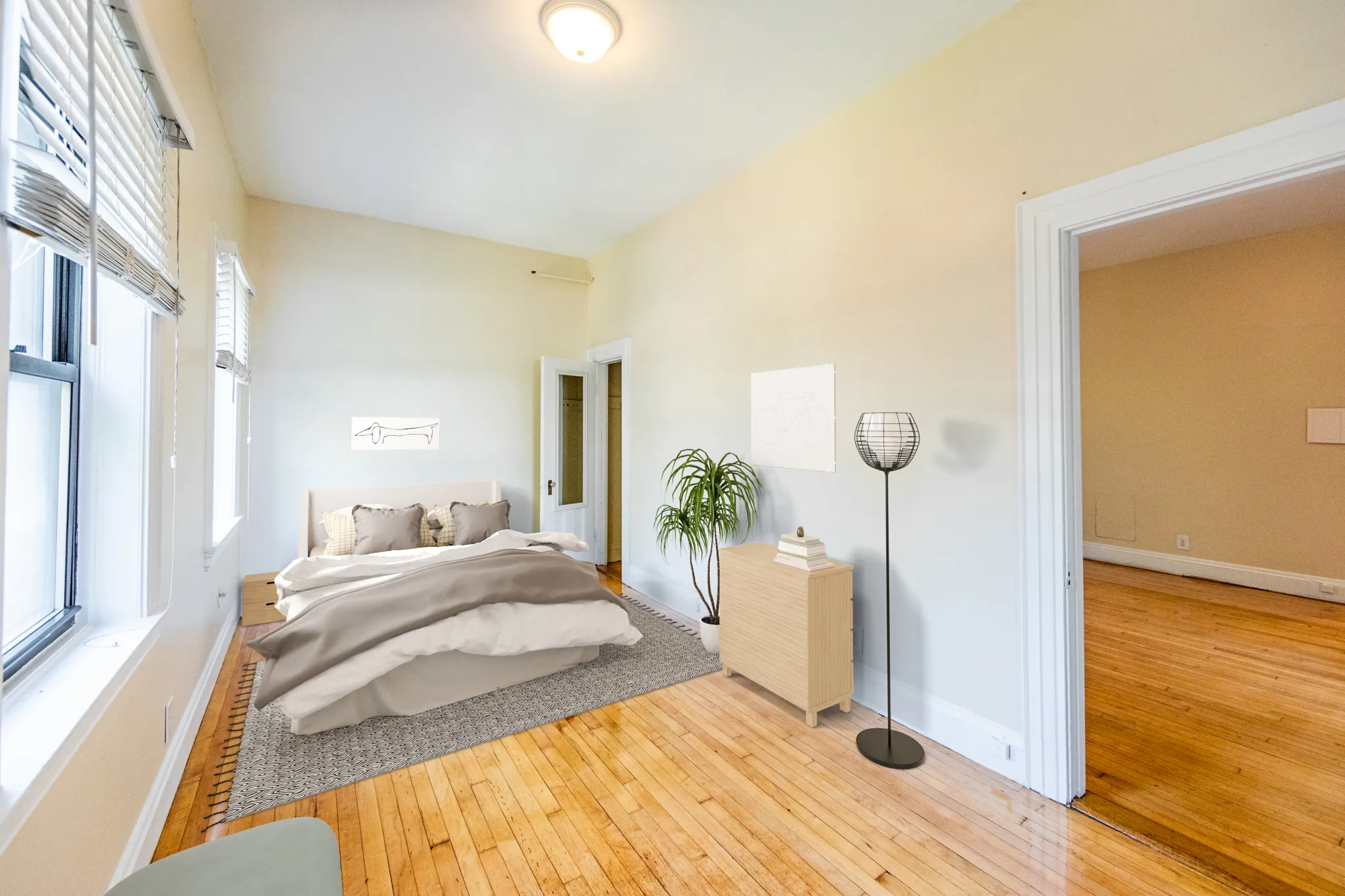 1 bed, 1 bath apartment for rent at 1470 Beacon St Unit 34, Corey Hill — photo 2 of 27