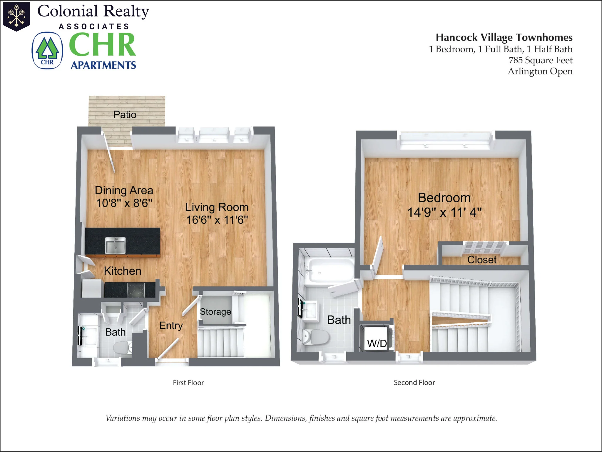 1 bed, 1.5 bath apartment for rent at 148 Independence Dr Unit 11, Chestnut Hill — photo 9 of 9