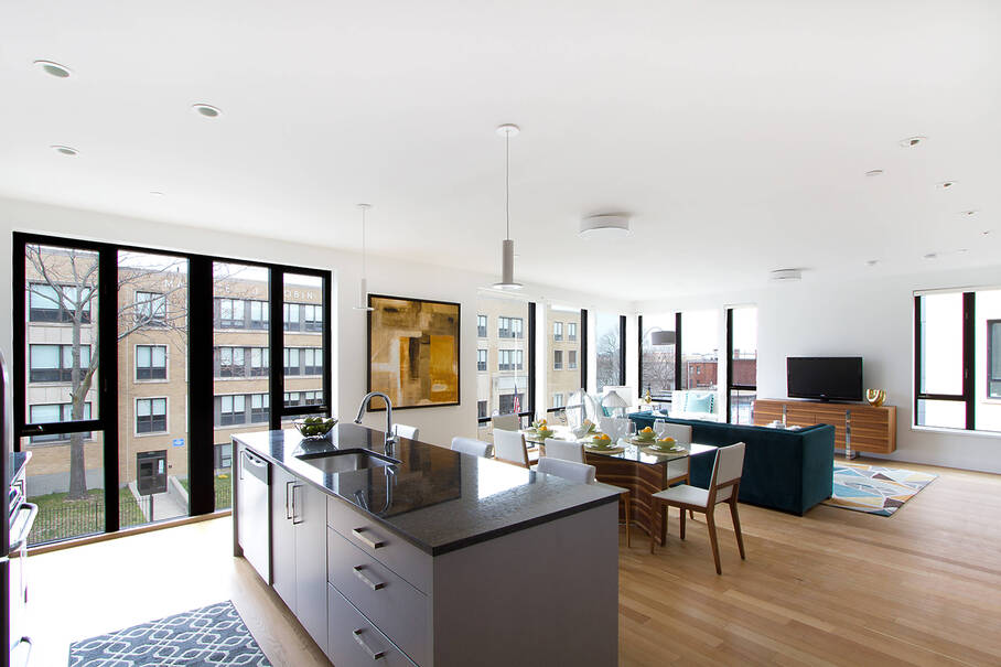 1 bed, 1 bath apartment for rent at 1480 Tremont St Unit W-407, Mission Hill — photo 4 of 12