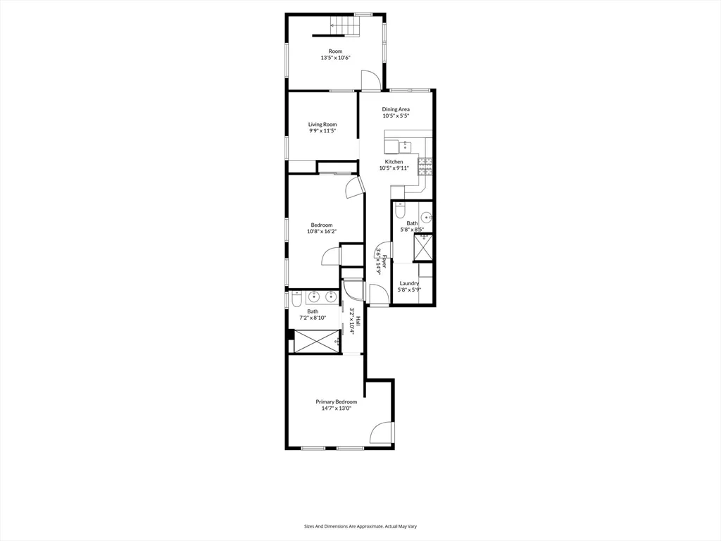 2 bed, 2 bath apartment for rent at 149 Cottage St Unit 2, East Boston — photo 20 of 20