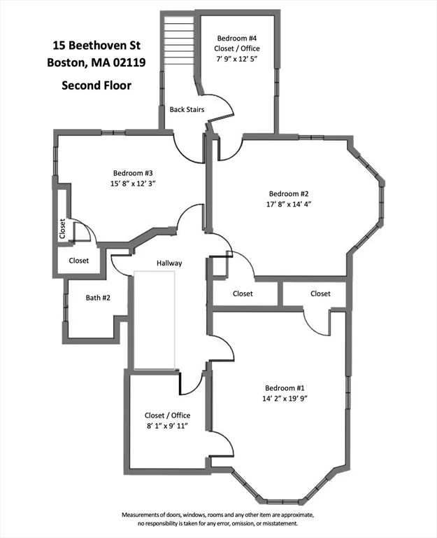 3 bed, 2 bath apartment for rent at 15 Beethoven St, Jamaica Plain — photo 11 of 11