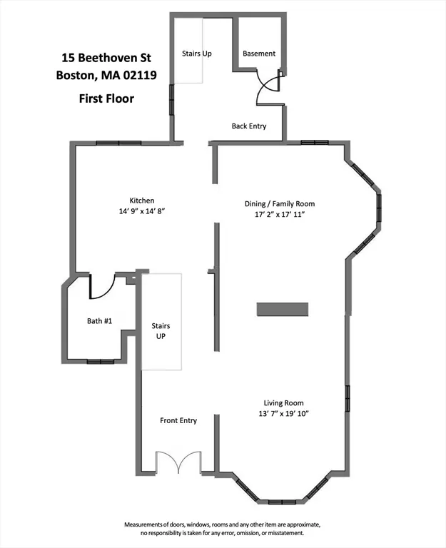 3 bed, 2 bath apartment for rent at 15 Beethoven St, Jamaica Plain — photo 13 of 14