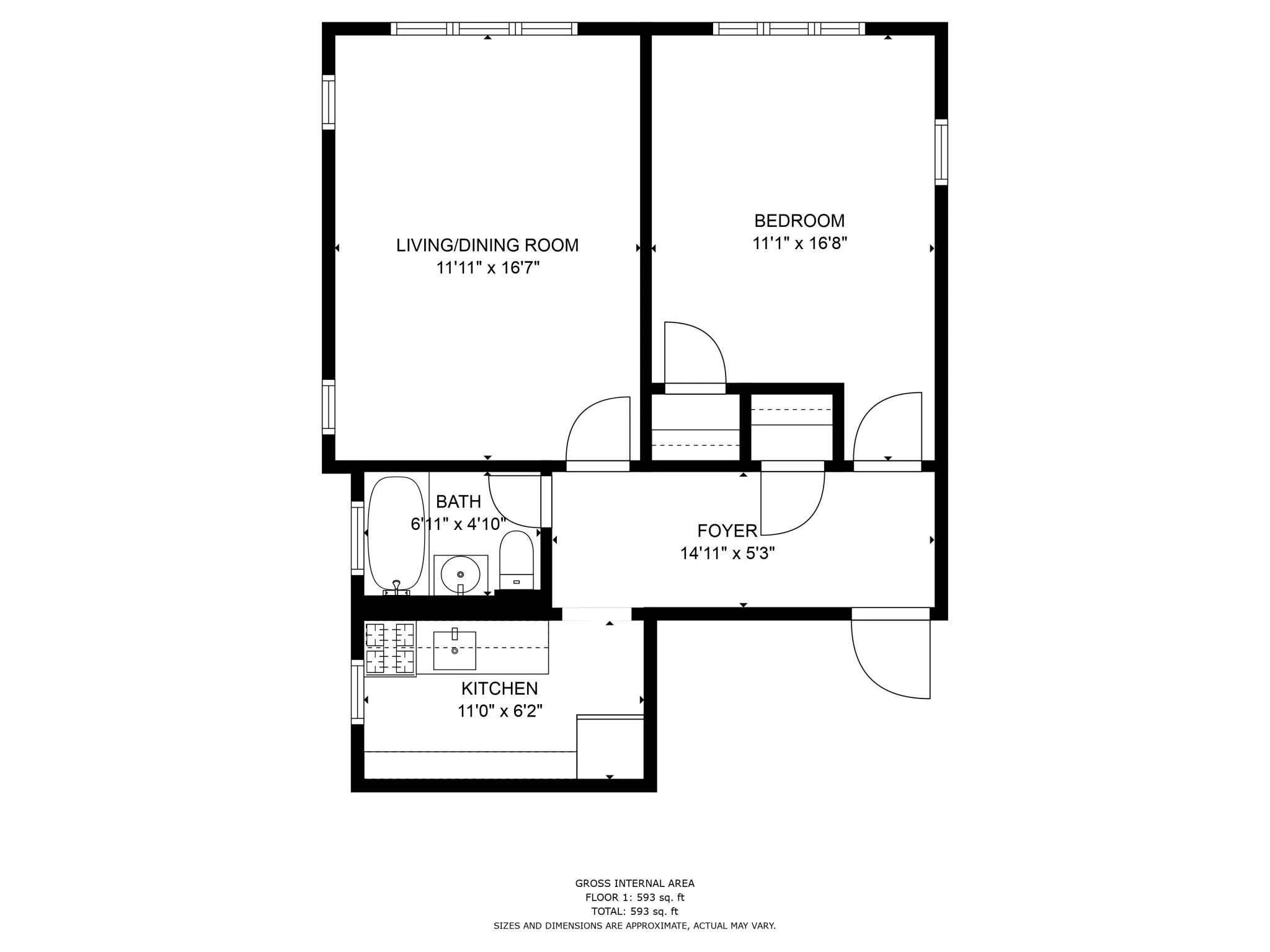 1 bed, 1 bath apartment for rent at 15 Glenville Ave Unit 11, Allston — photo 11 of 15