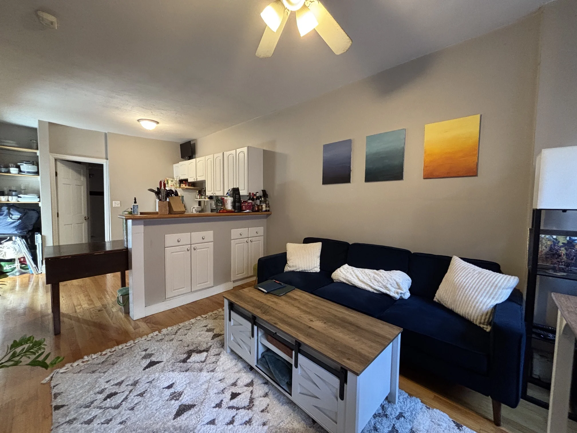 2 bed, 1 bath apartment for rent at 15 Irving St Unit 2, Beacon Hill