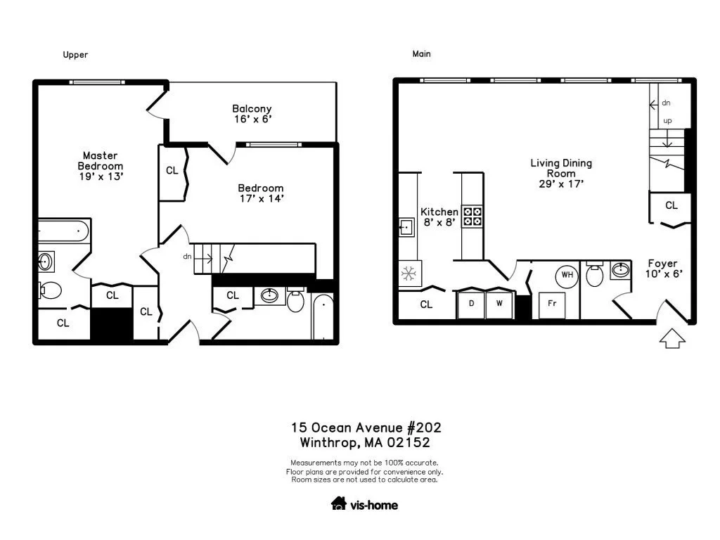 2 bed, 2 bath apartment for rent at 15 Ocean Ave Unit 202, Winthrop — photo 27 of 34