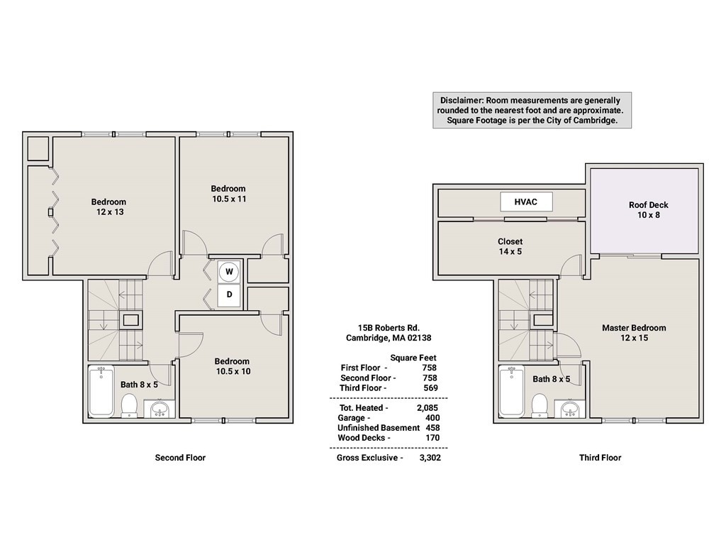 4 bed, 2 bath apartment for rent at 15 Roberts Rd Unit B, Harvard Square — photo 30 of 30