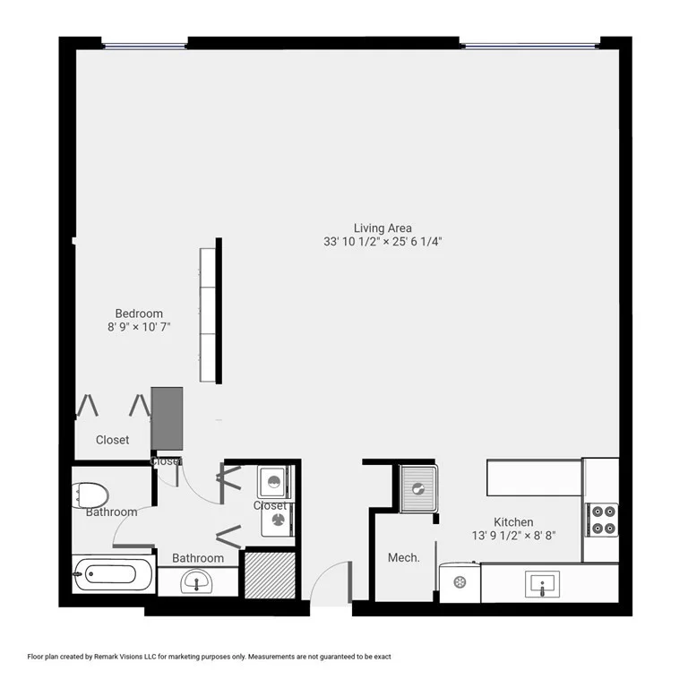 Studio bed, 1 bath apartment for rent at 15 Sleeper St Unit 404, Seaport District — photo 11 of 34