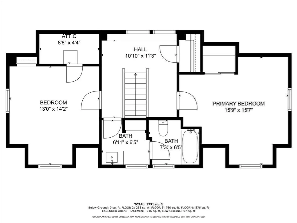 3 bed, 2 bath apartment for rent at 151 Clark St Unit 1P, The Port — photo 20 of 21