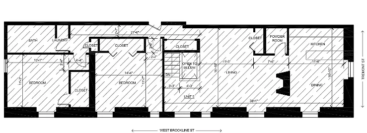 2 bed, 1.5 bath apartment for rent at 151 West Brookline St Unit 5, Shawmut — photo 13 of 13