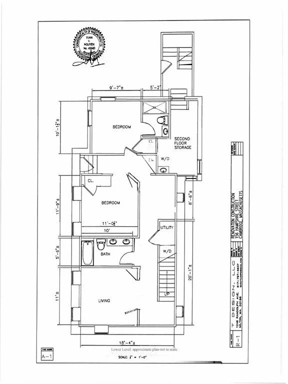 5 bed, 4+ bath apartment for rent at 156 Hampshire St Unit 1, The Port — photo 35 of 36
