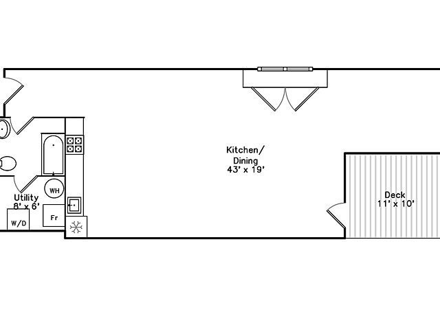 Studio bed, 1 bath apartment for rent at 156 Porter Unit Street, Boston — photo 9 of 14