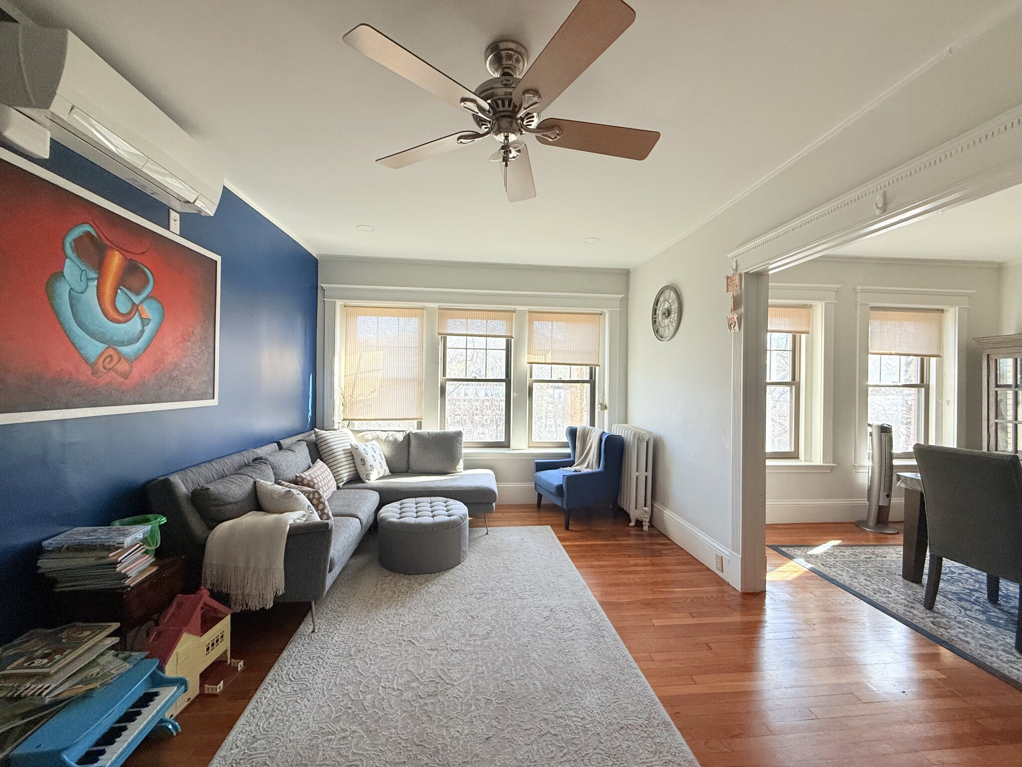 3 bed, 2 bath apartment for rent at 1584 Beacon St Unit 1, Corey Hill — photo 3 of 15